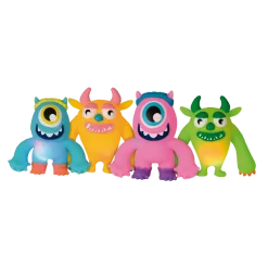 Brinquedo Sensorial Monstrinhos De Apertar Com Luz