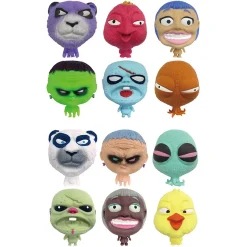 Splats Head - Boneco Engraçado de Borracha que Estica e Deforma - 11cm
