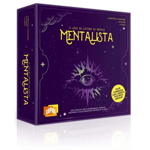 Embalagem do jogo de estratégia Mentalista