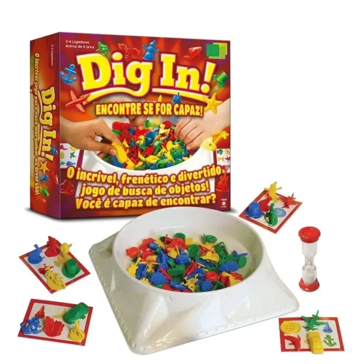 Jogo Dig In - Encontre Se For Capaz