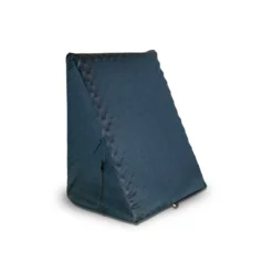 Almofada Encosto Terapêutico Triangular Ortopédico para Alívio de Dor nas Costas + Capa: Conforto e Suporte para as Costas