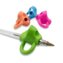 Adaptador de Lápis e Caneta – Apoio Ergonômico de Dedo para Escrita Infantil e Adulto